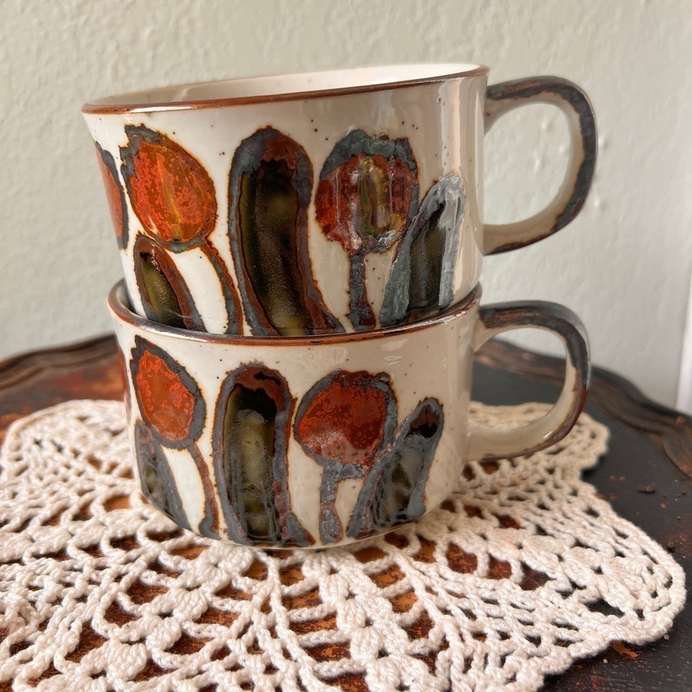 Vintage Chili/Soup Mugs